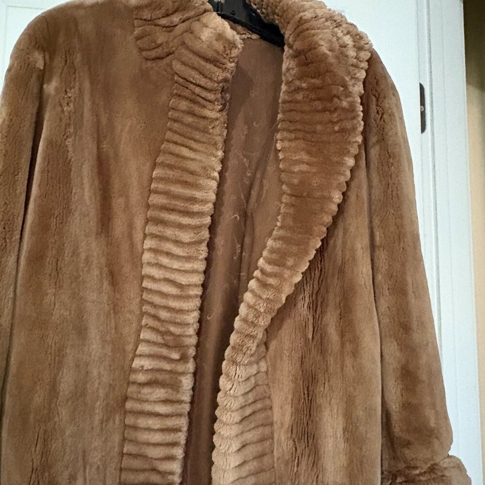 Sheared Beaver Jacket - Picture 3 of 6